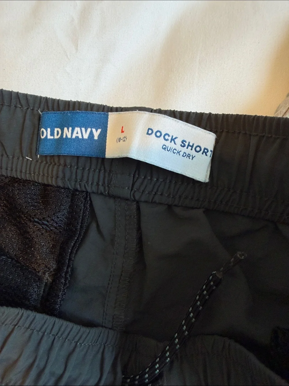 Old Navy BOYS Dock Shorts & Chino Shorts Trio in Olive, Black, and Khaki
